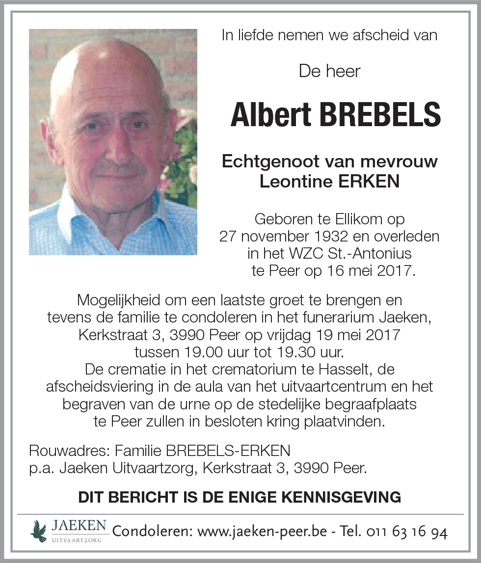 Albert Brebels