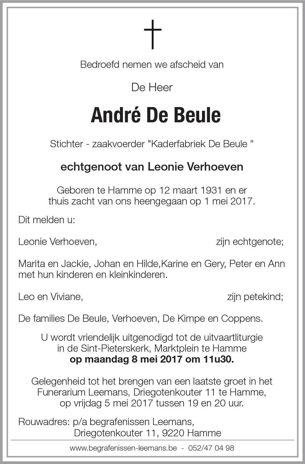 André De Beule