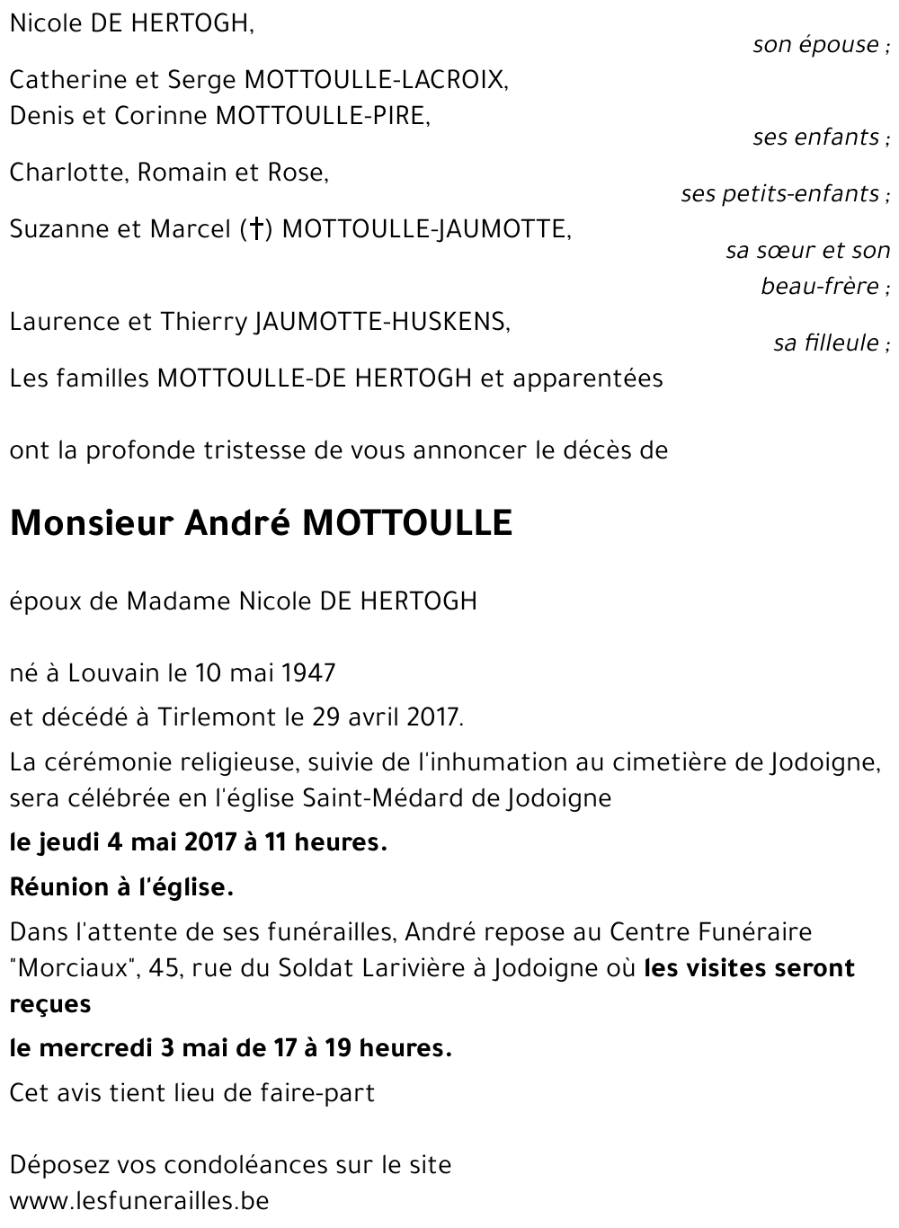 André MOTTOULLE
