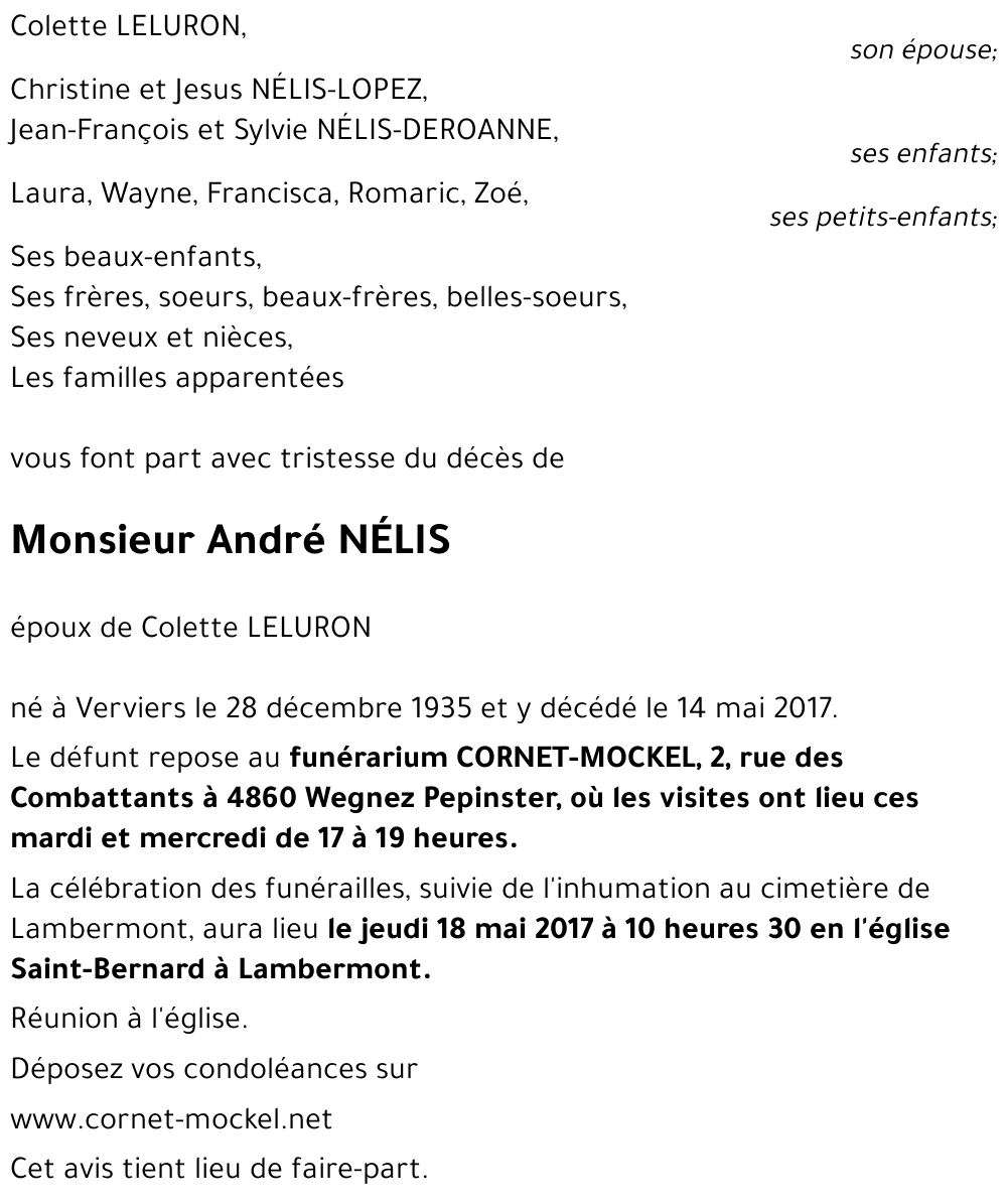 André NÉLIS