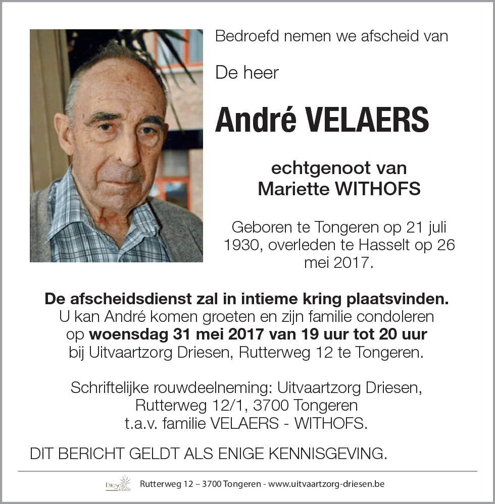 André Velaers