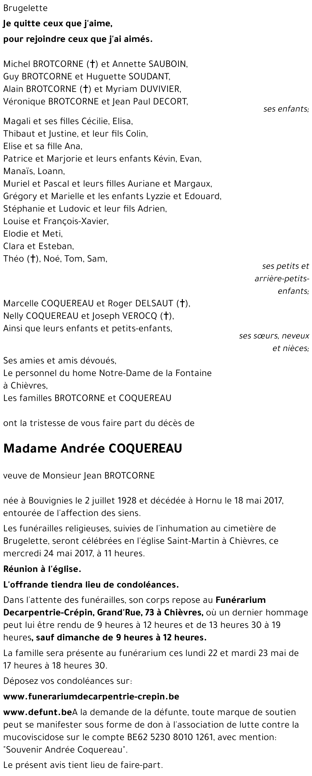 Andrée COQUEREAU