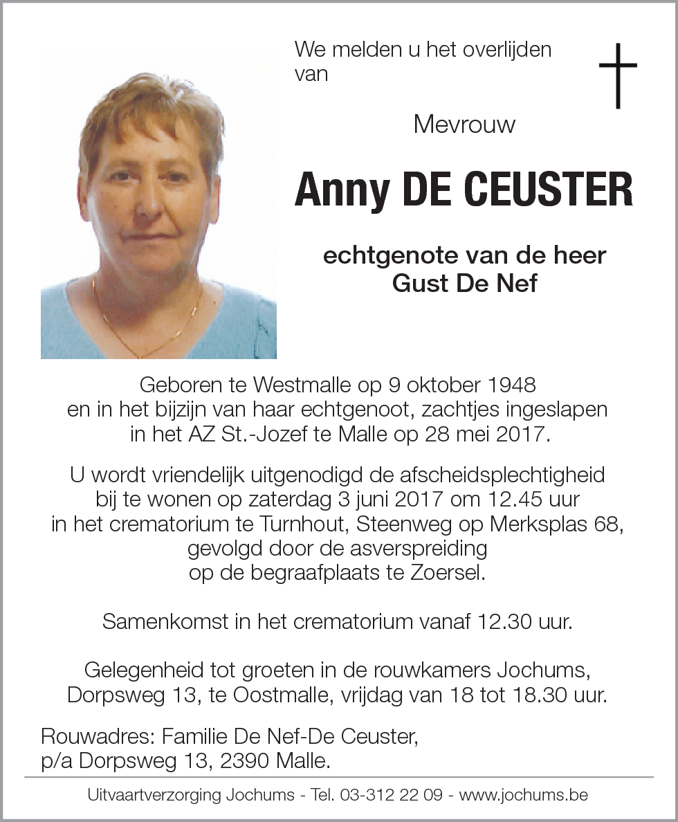 Anny De Ceuster
