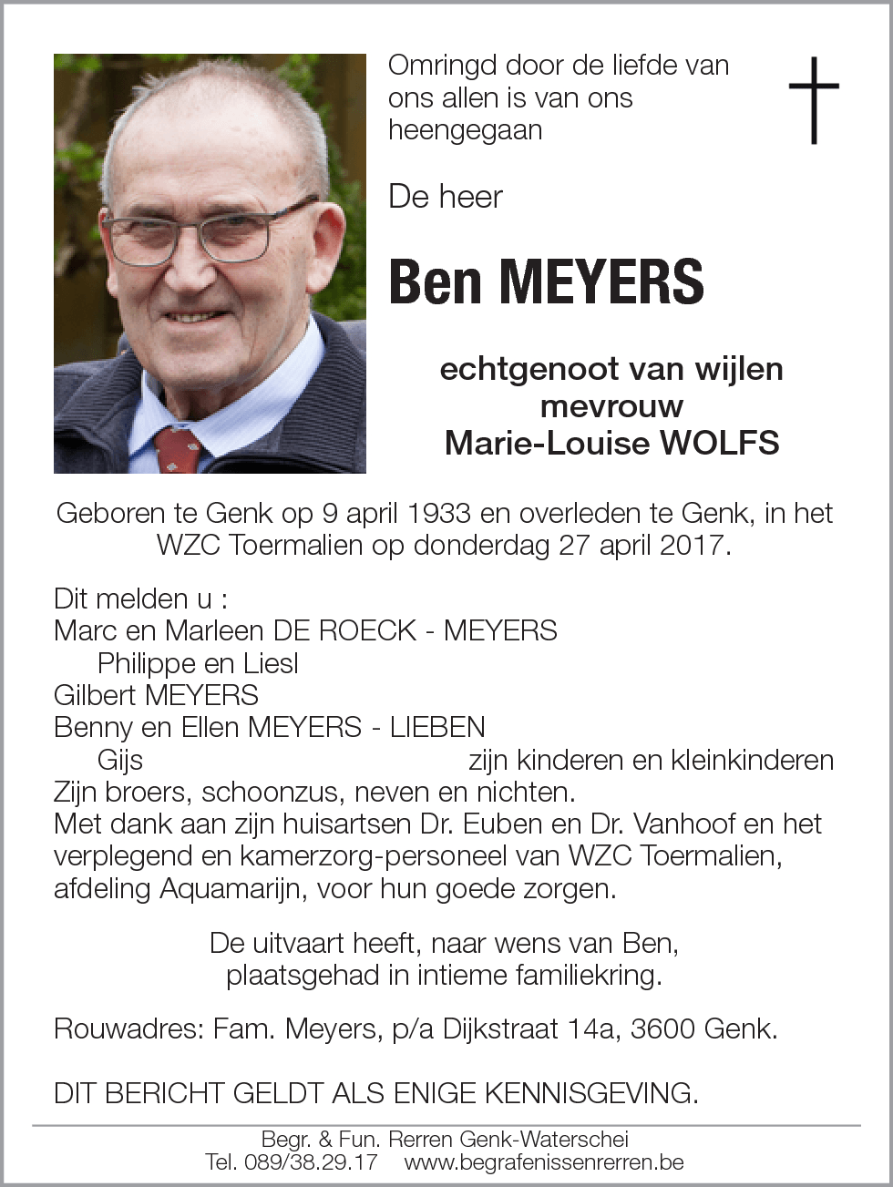 Ben MEYERS