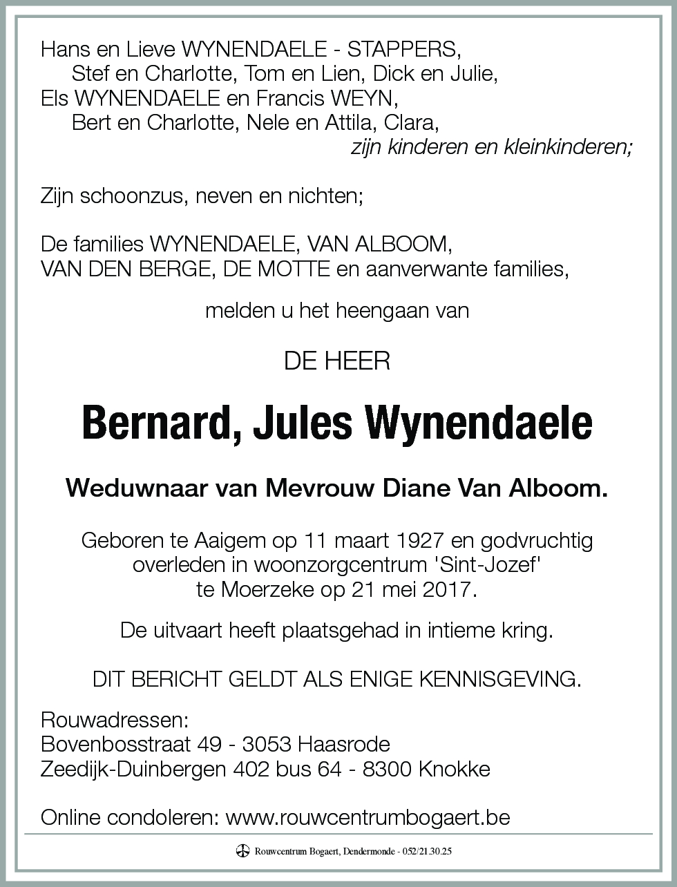 Bernard Wynendaele