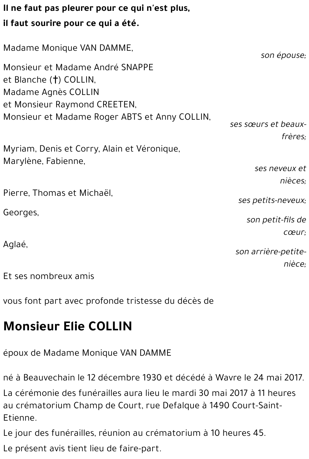 Elie COLLIN