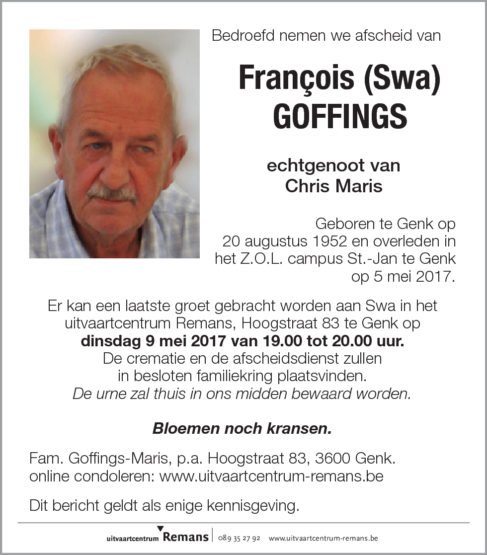 François (Swa) Goffings