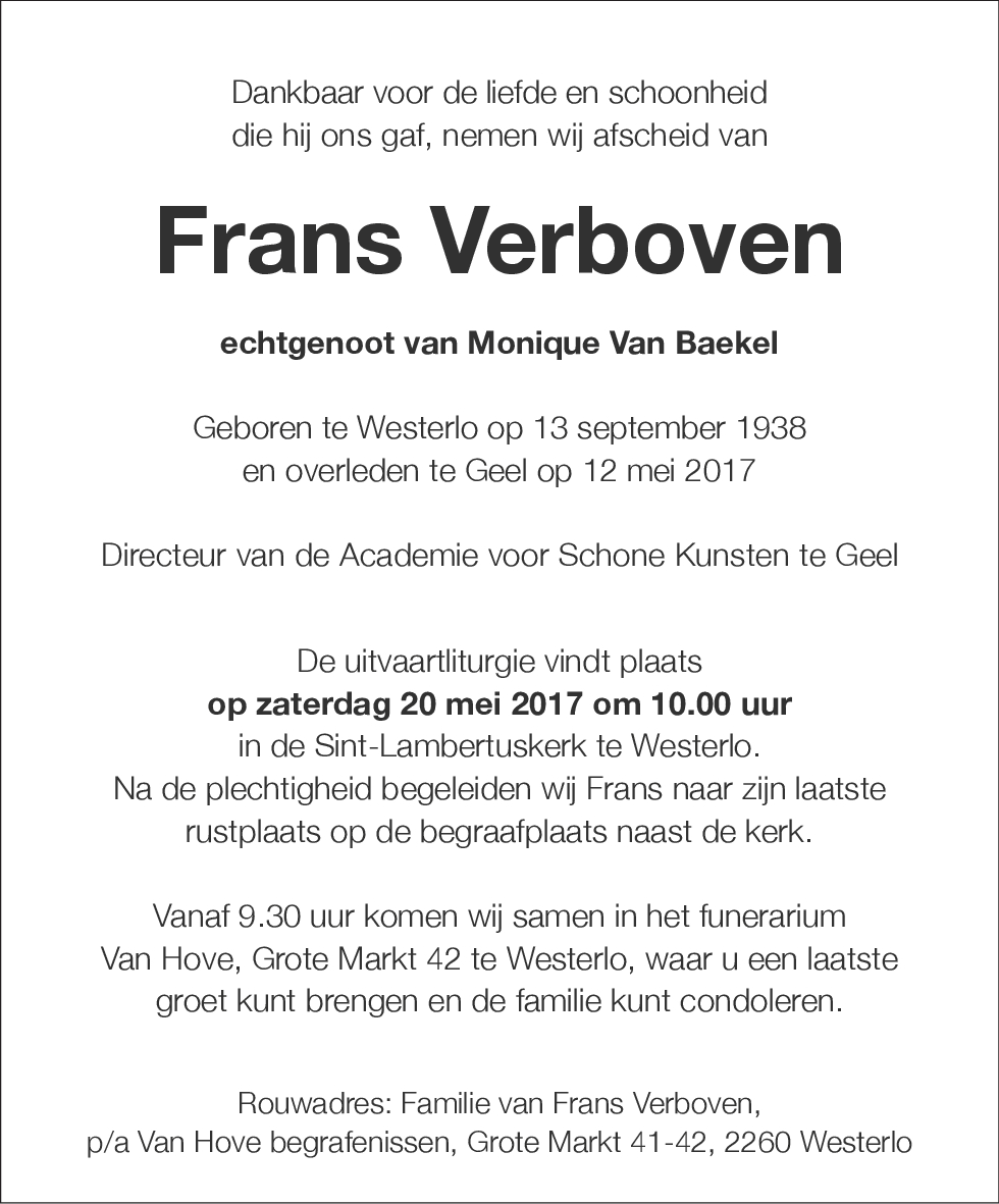 Frans Verboven