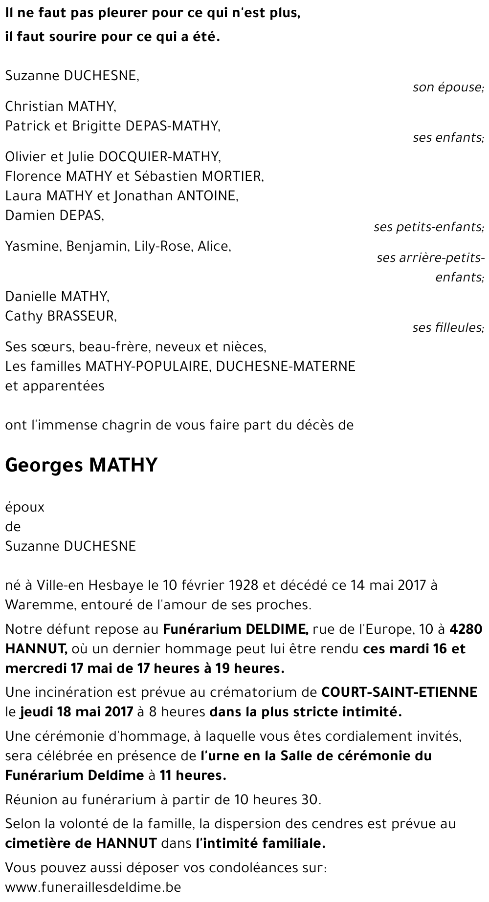 Georges MATHY