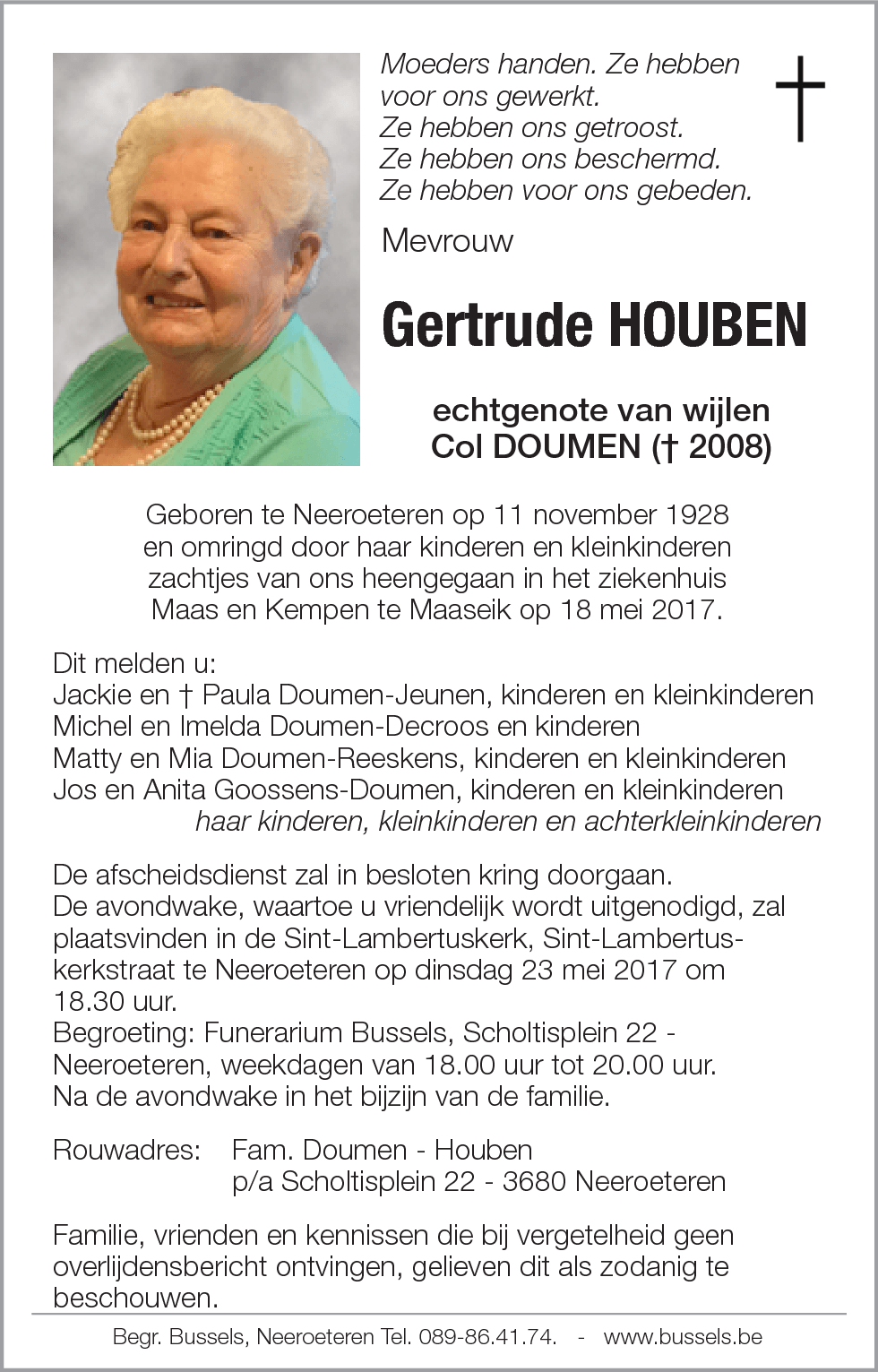 Gertrude HOUBEN