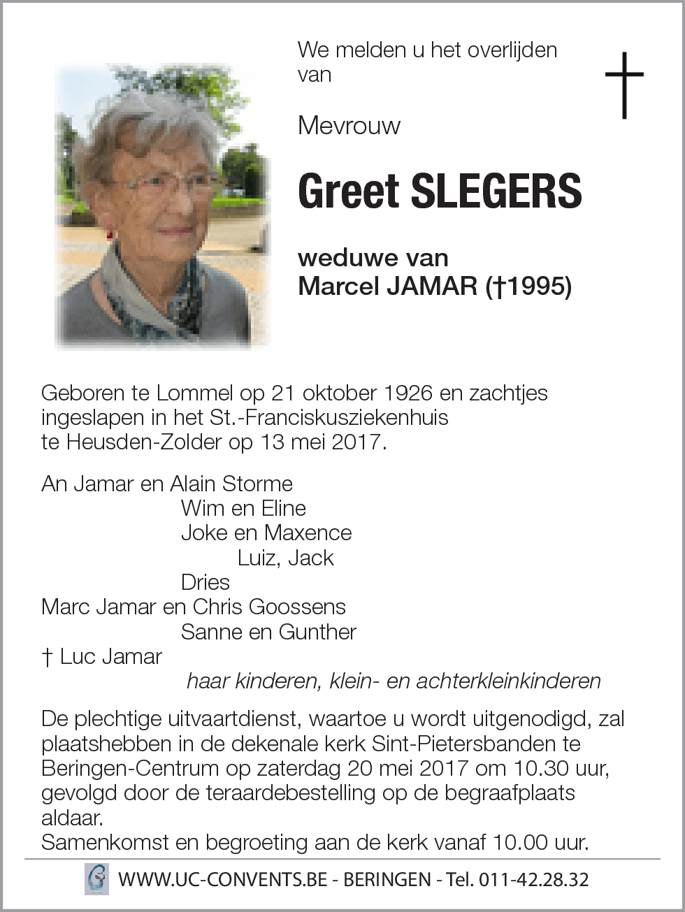 Greet Slegers