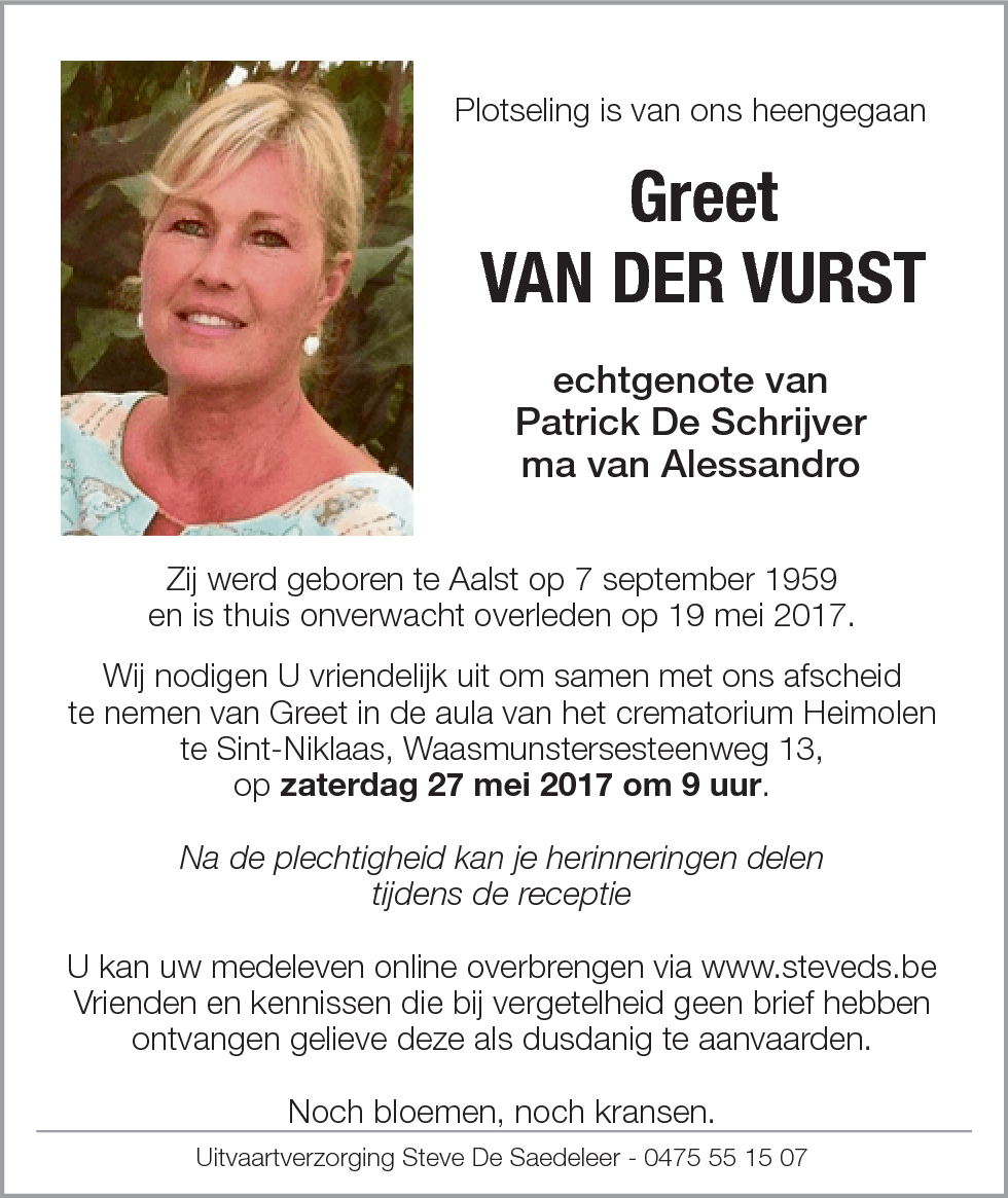 Greet Van der Vurst
