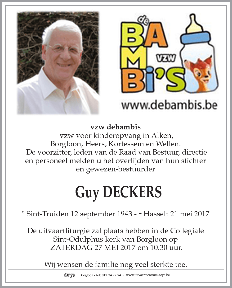 Guy Deckers