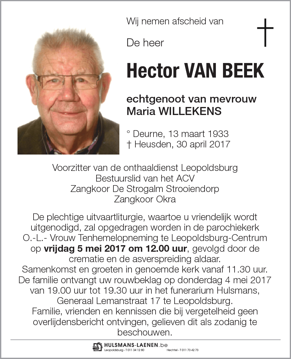 Hector Van Beek