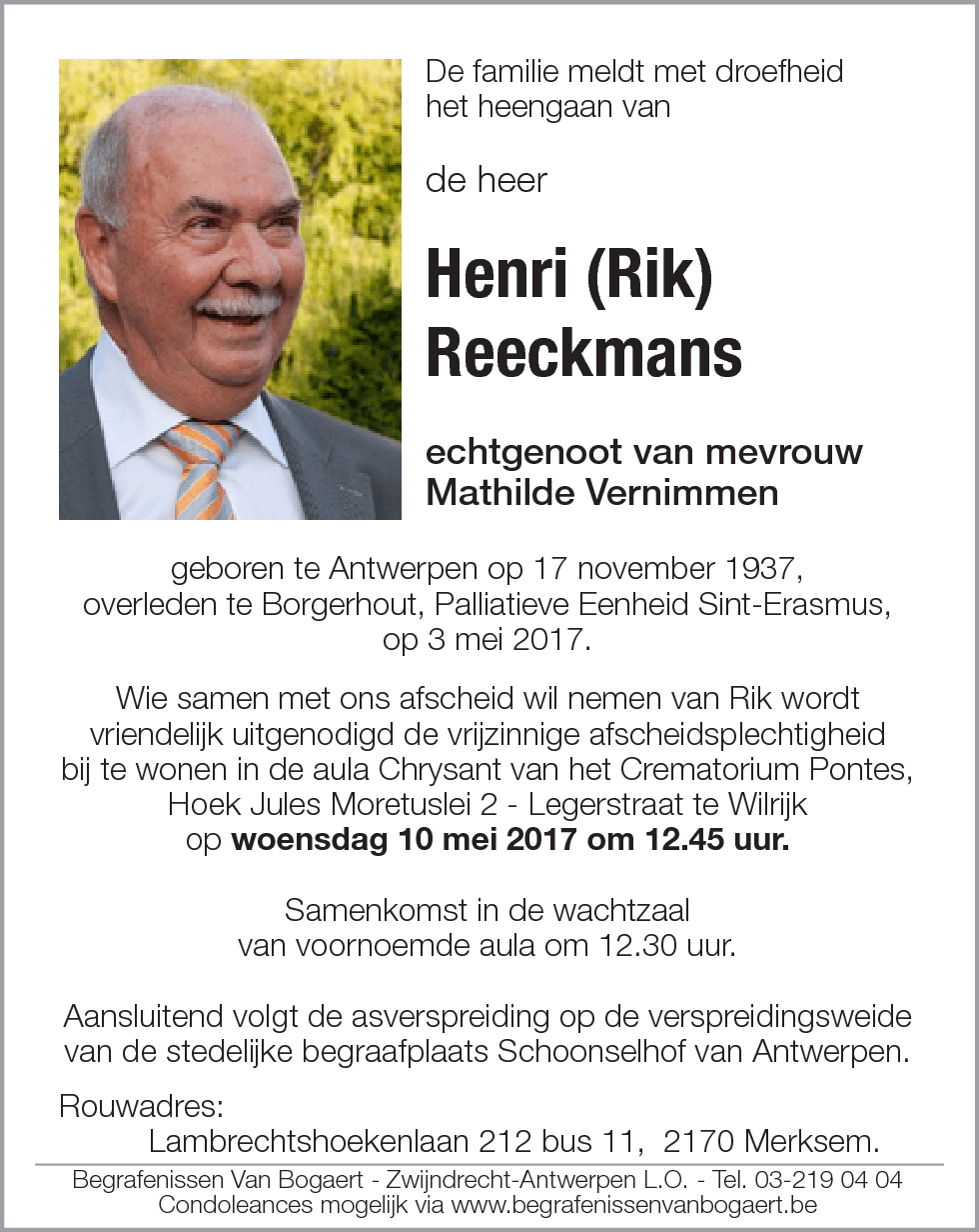 Henri Reeckmans