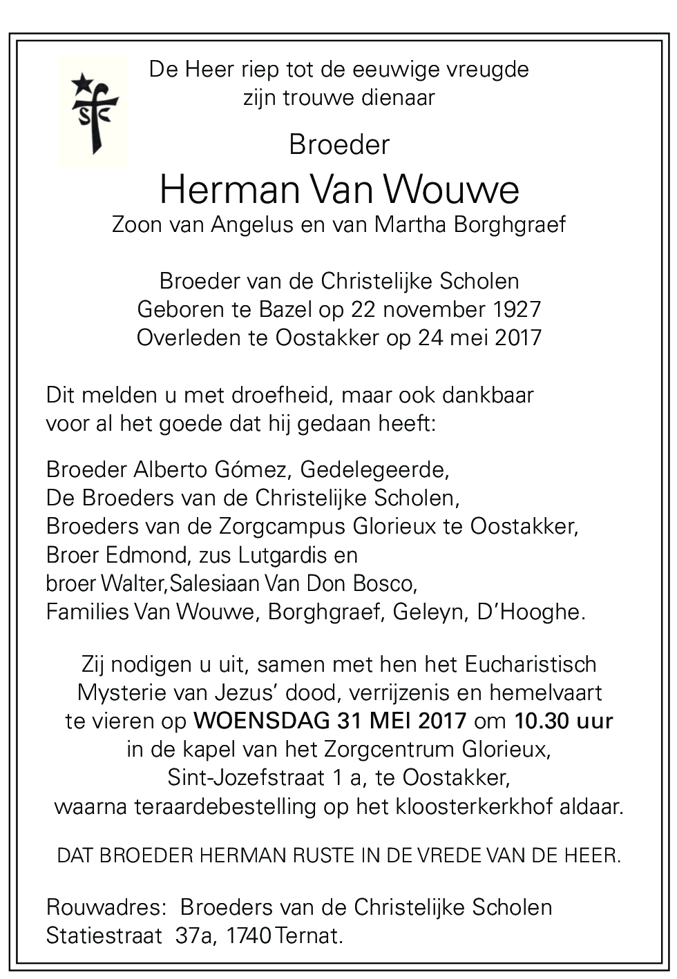 Herman Van Wouwe