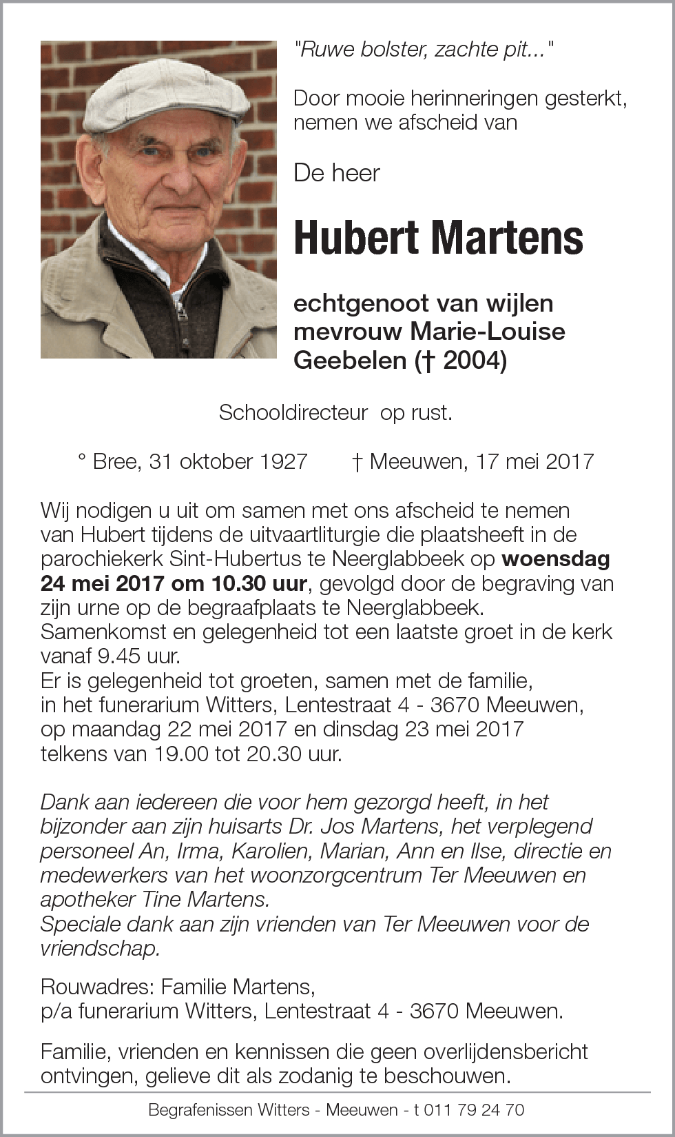 Hubert Martens