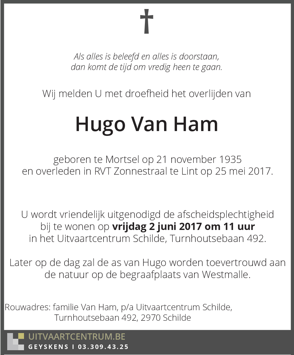 Hugo Van Ham