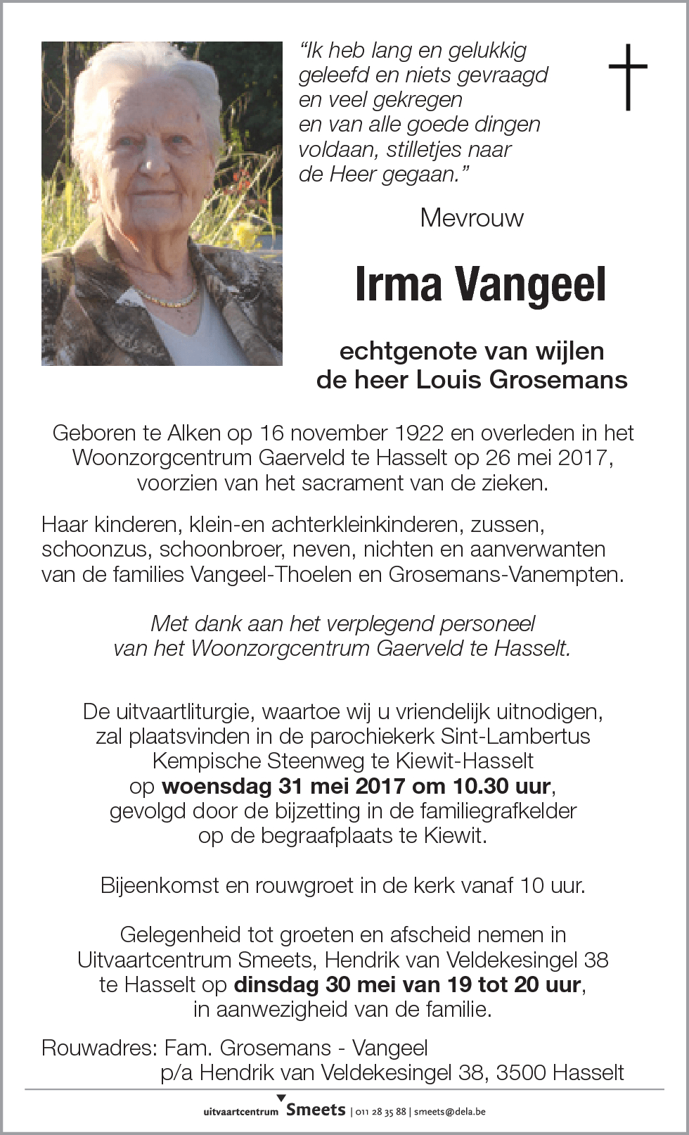 Irma Vangeel