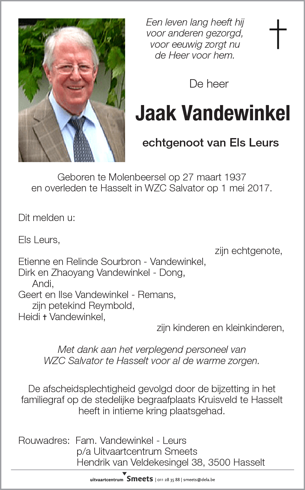Jacobus Vandewinkel