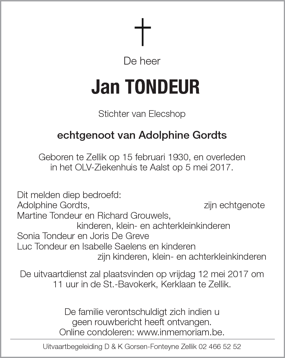 Jan Tondeur