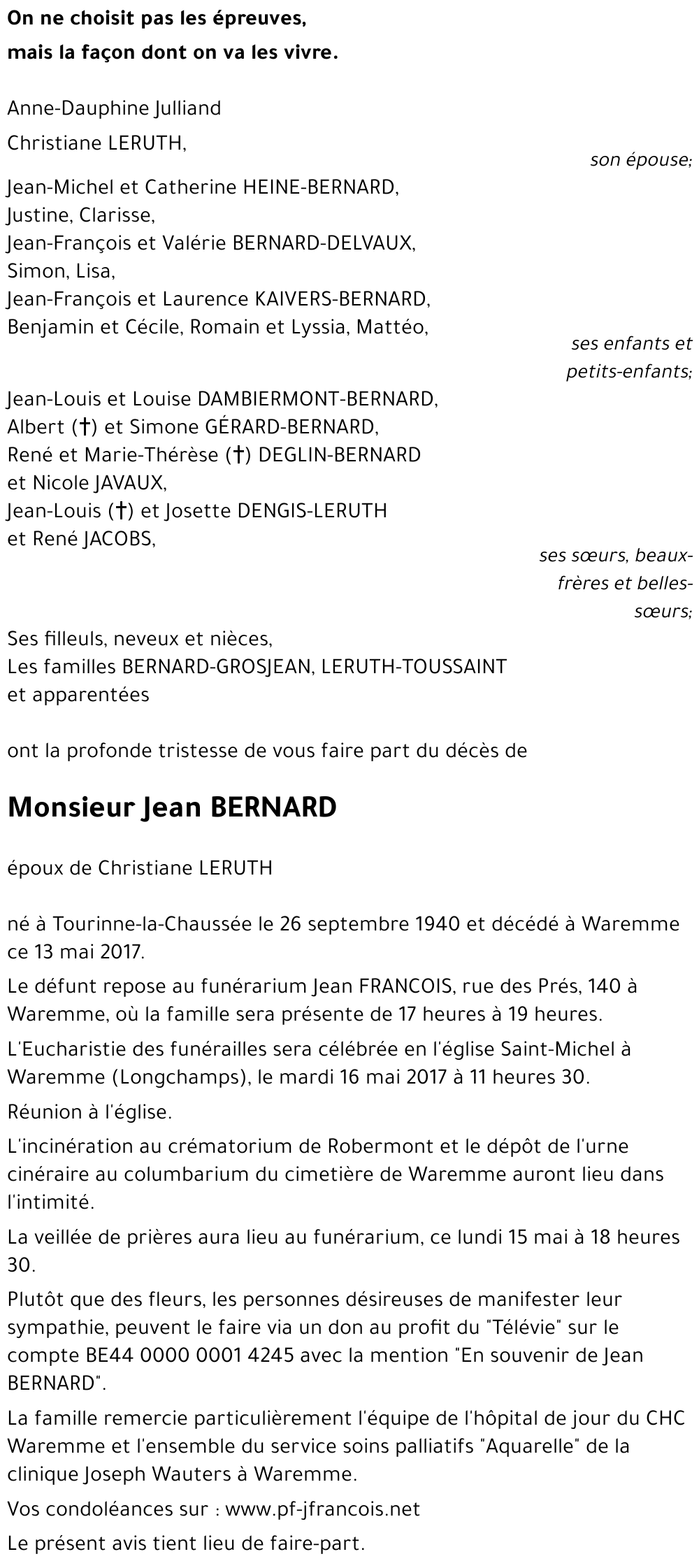 Jean BERNARD