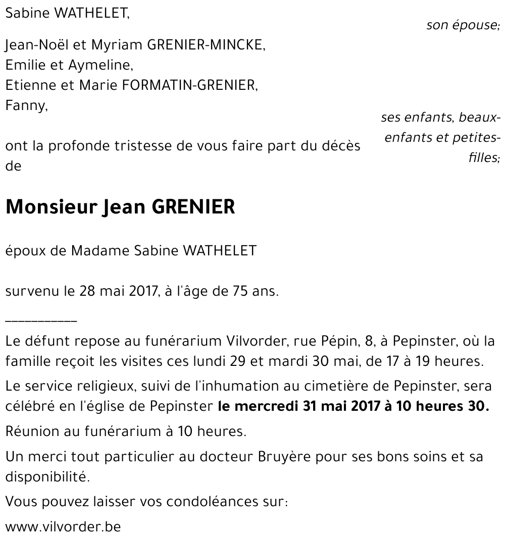 Jean GRENIER