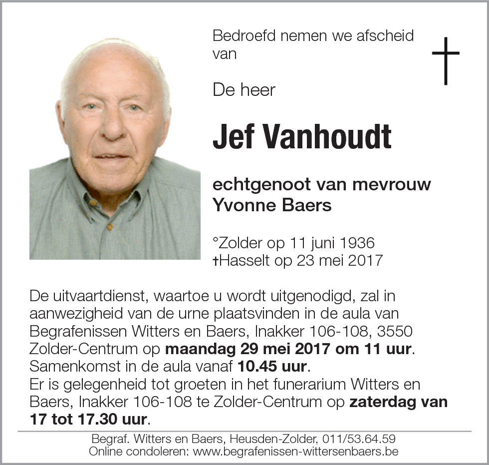 Jef Vanhoudt