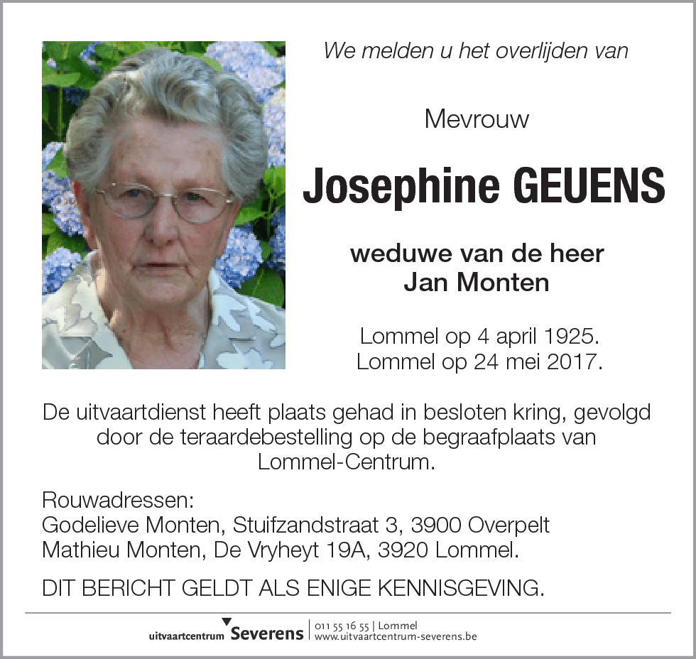 Josephine Geuens