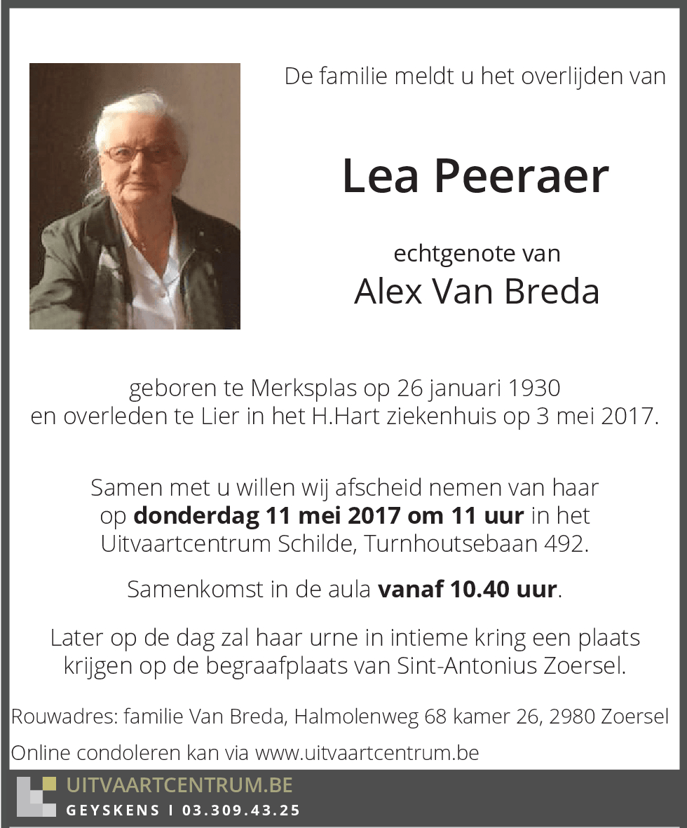 Lea Peeraer