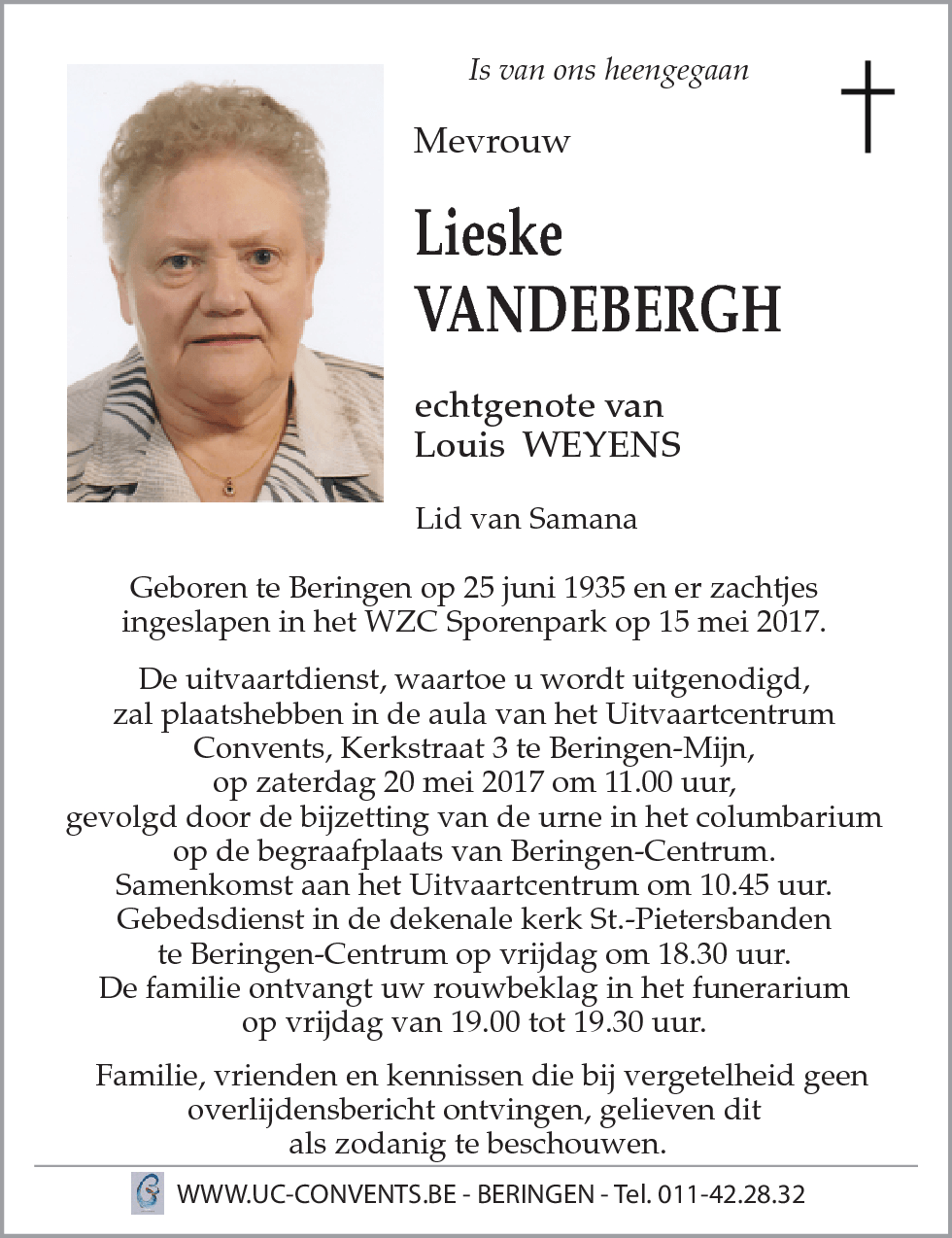 Lieske Vandebergh
