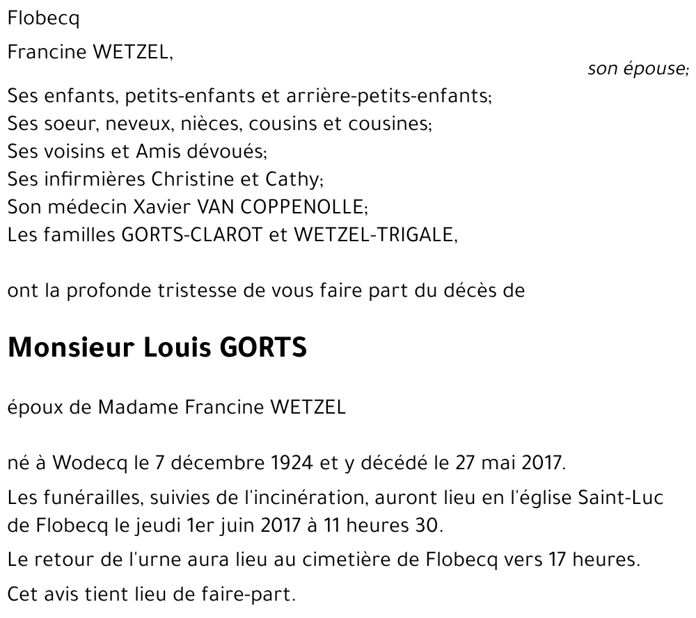 Louis GORTS