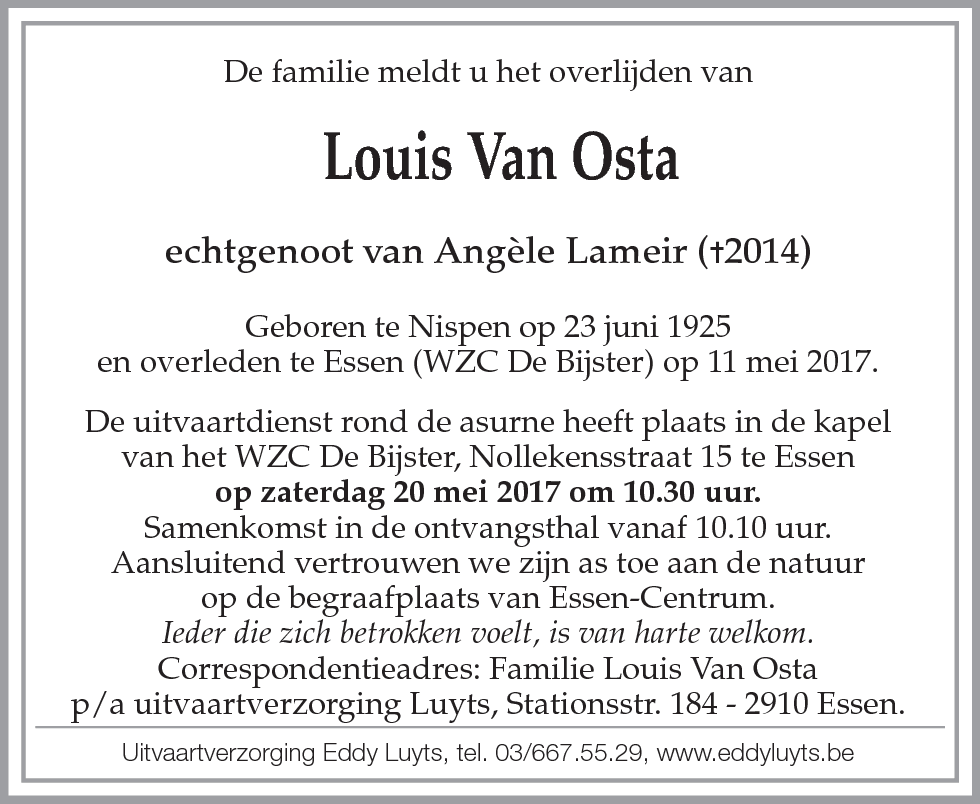 Louis Van Osta