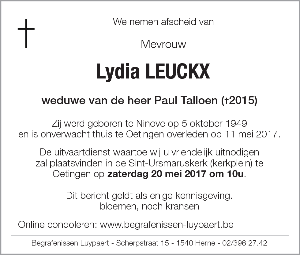 Lydia Leuckx