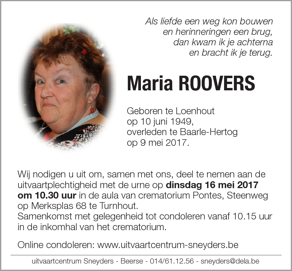 Maria Roovers