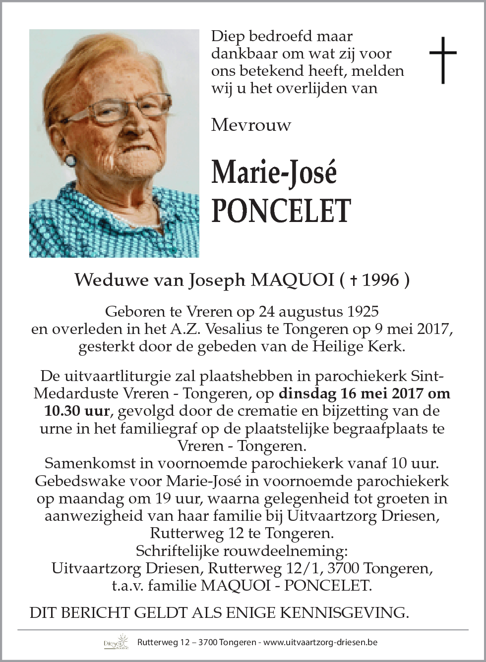 Marie-José Poncelet