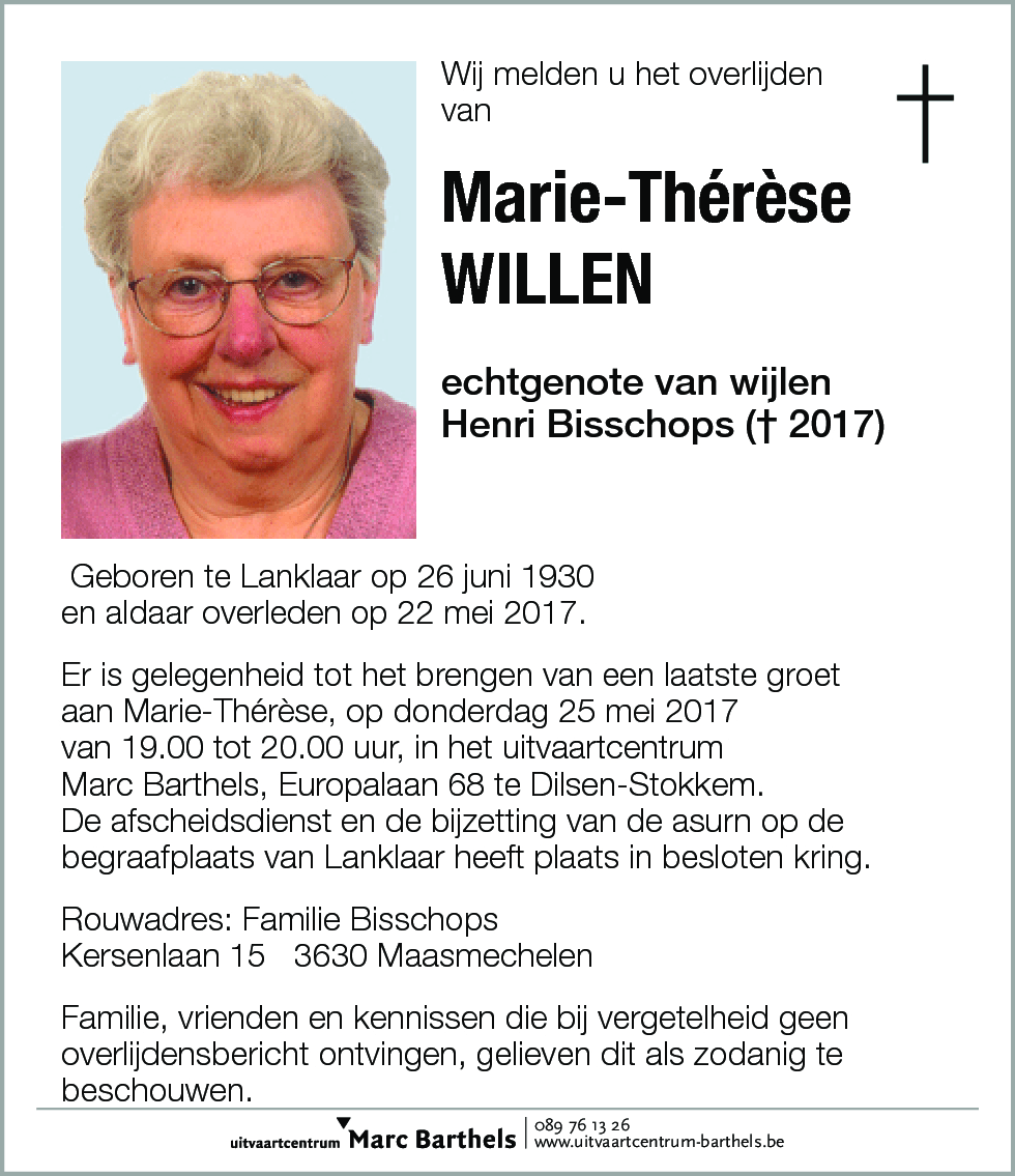 Marie-Thérèse Willen