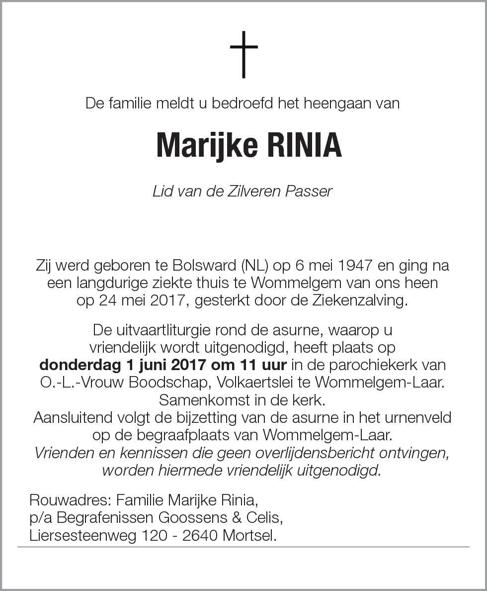 Marijke Rinia
