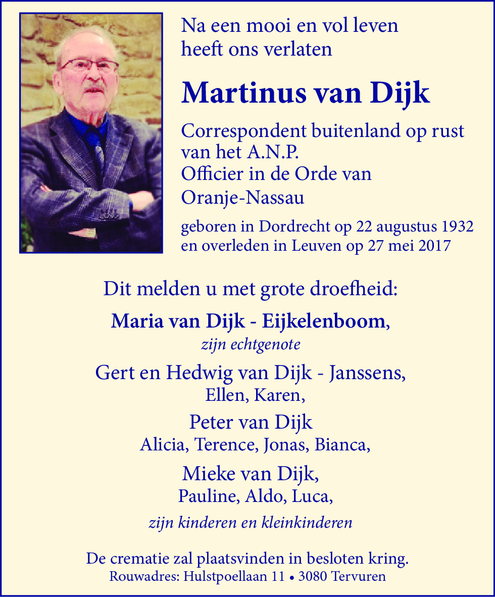 Martinus van Dijk