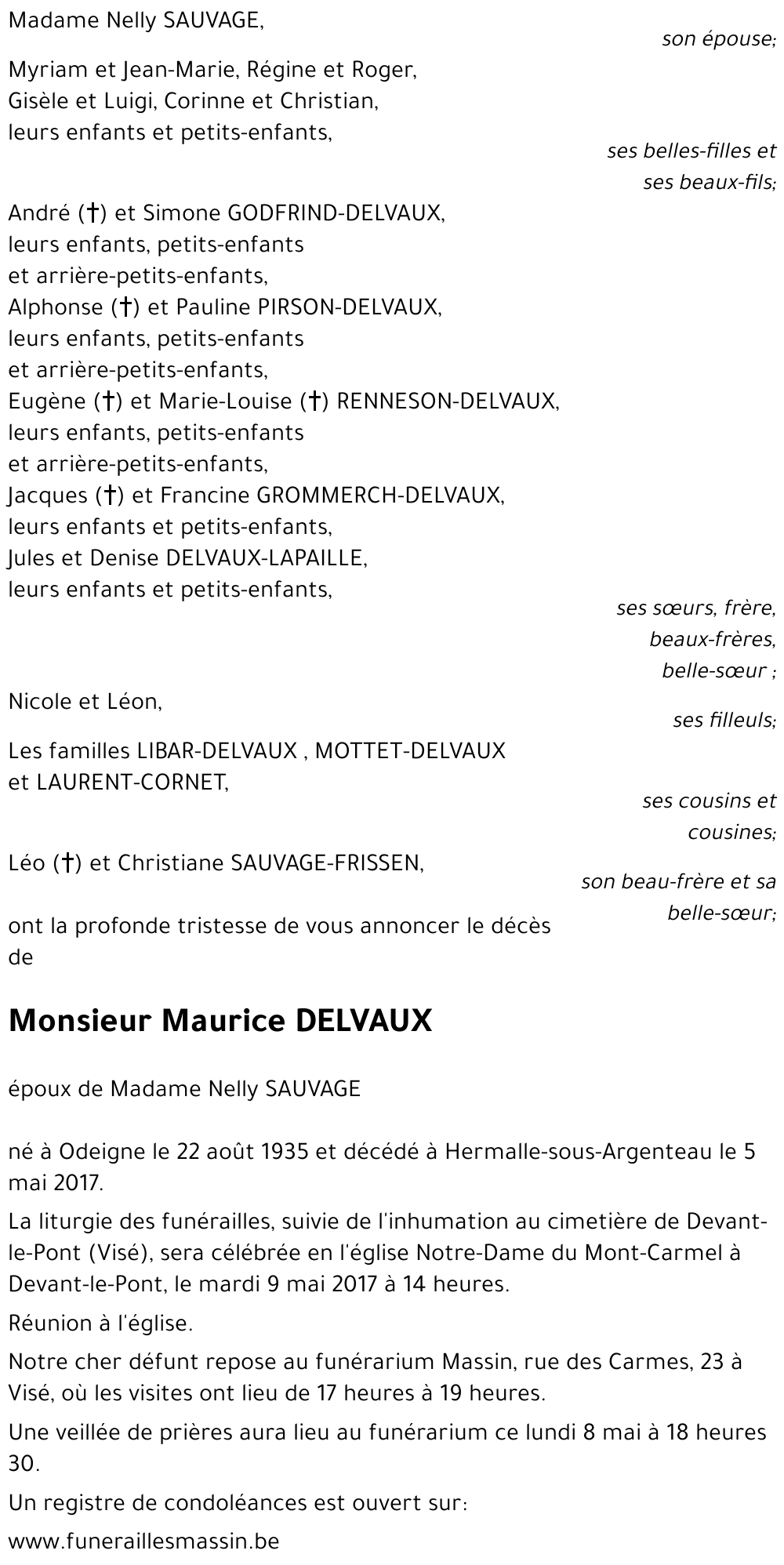 Maurice DELVAUX