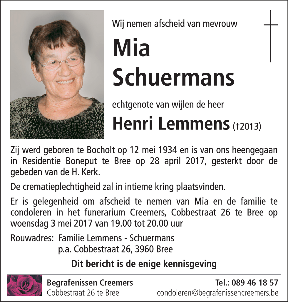 Mia Schuermans