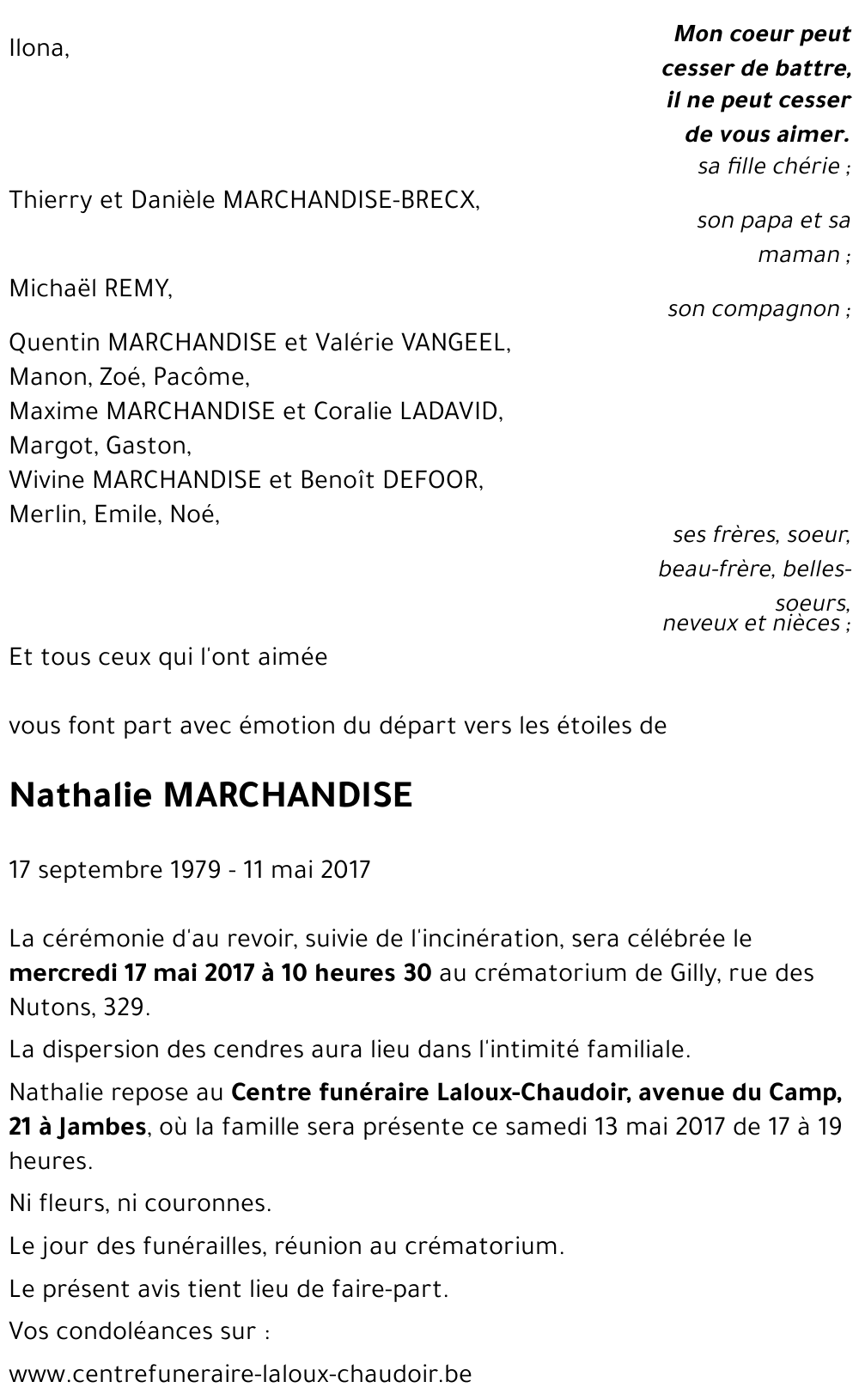 Nathalie MARCHANDISE