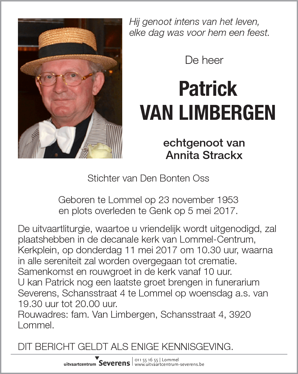 Patrick Van Limbergen