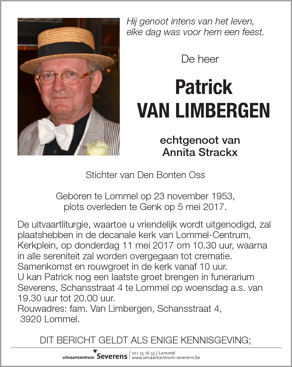 Patrick Van Limbergen
