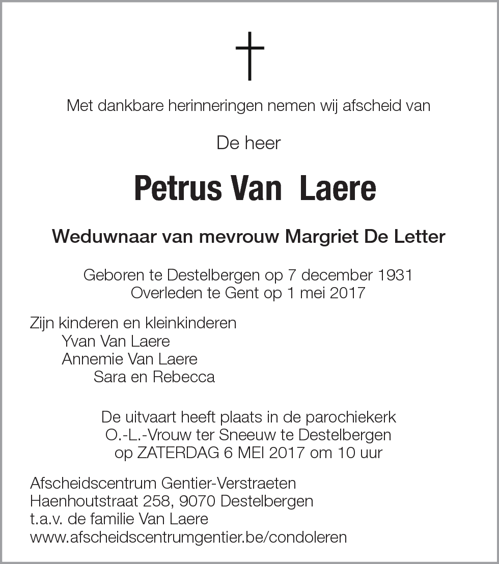 Petrus Van Laere