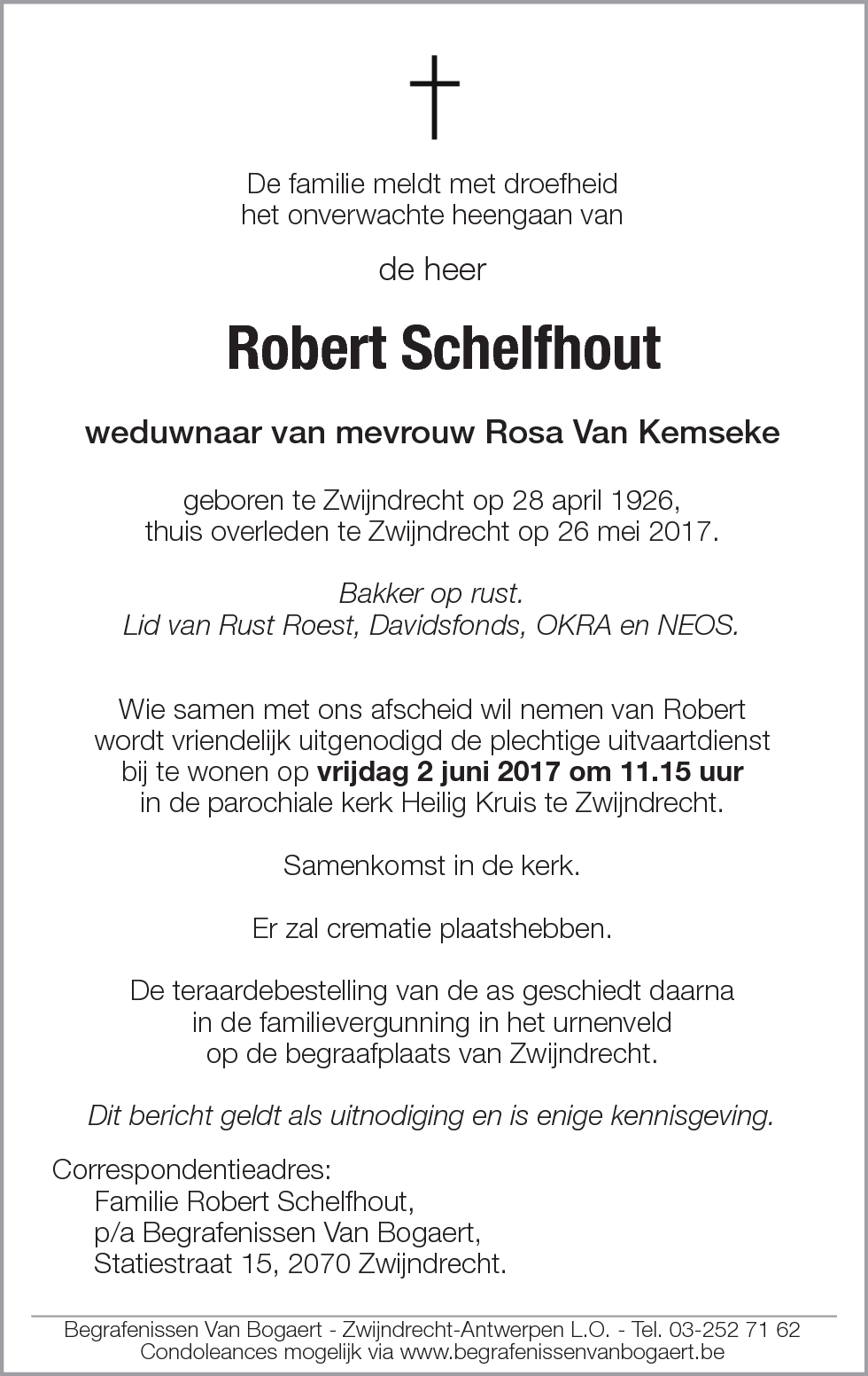 Robert Schelfhout