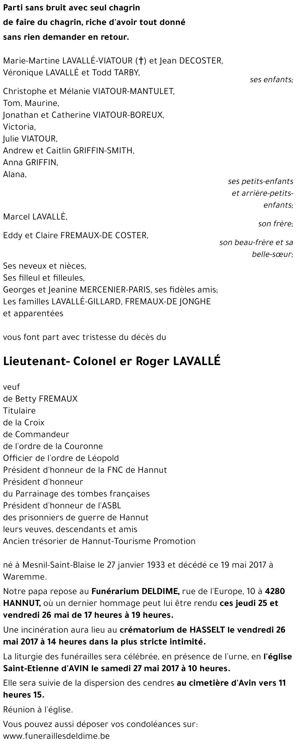 Roger LAVALLÉ