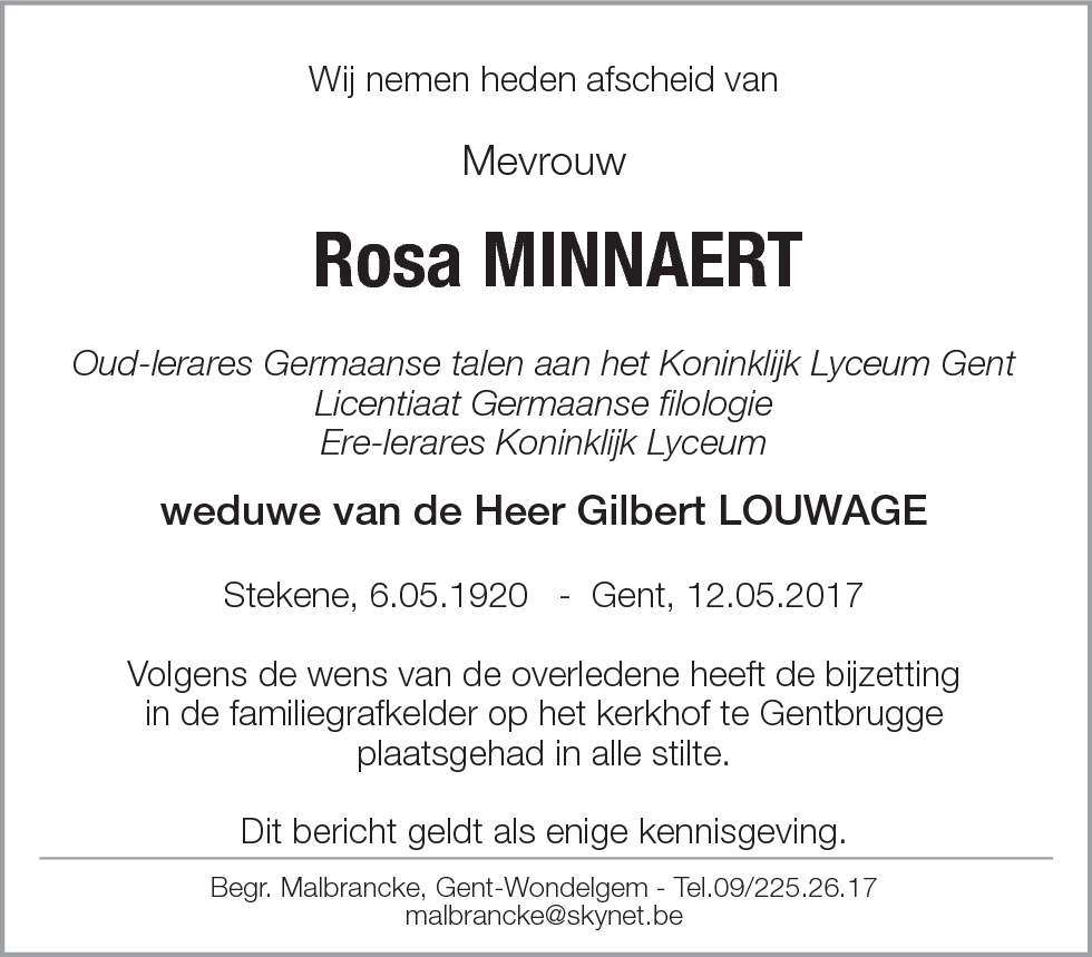 Rosa Minnaert