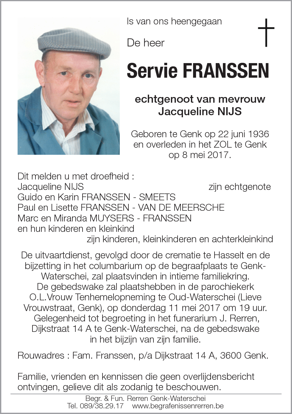 Servie FRANSSEN
