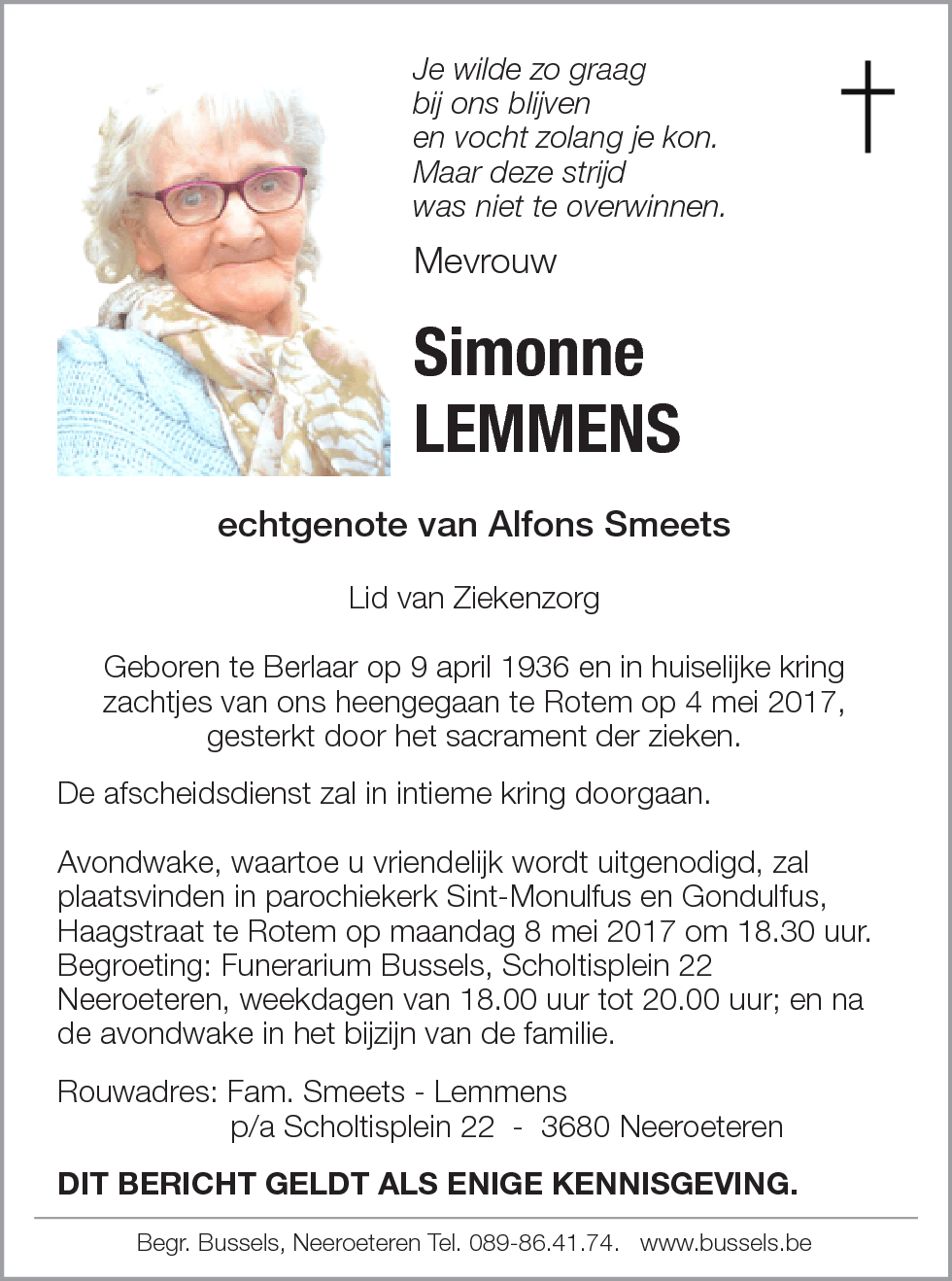 Simonne Lemmens